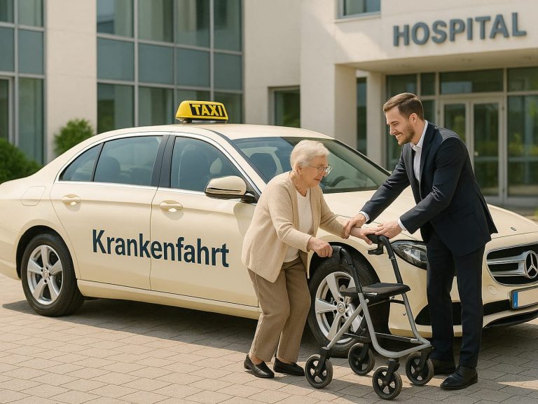 Krankenbeförderung mit Taxi Kaiser in Nidderau